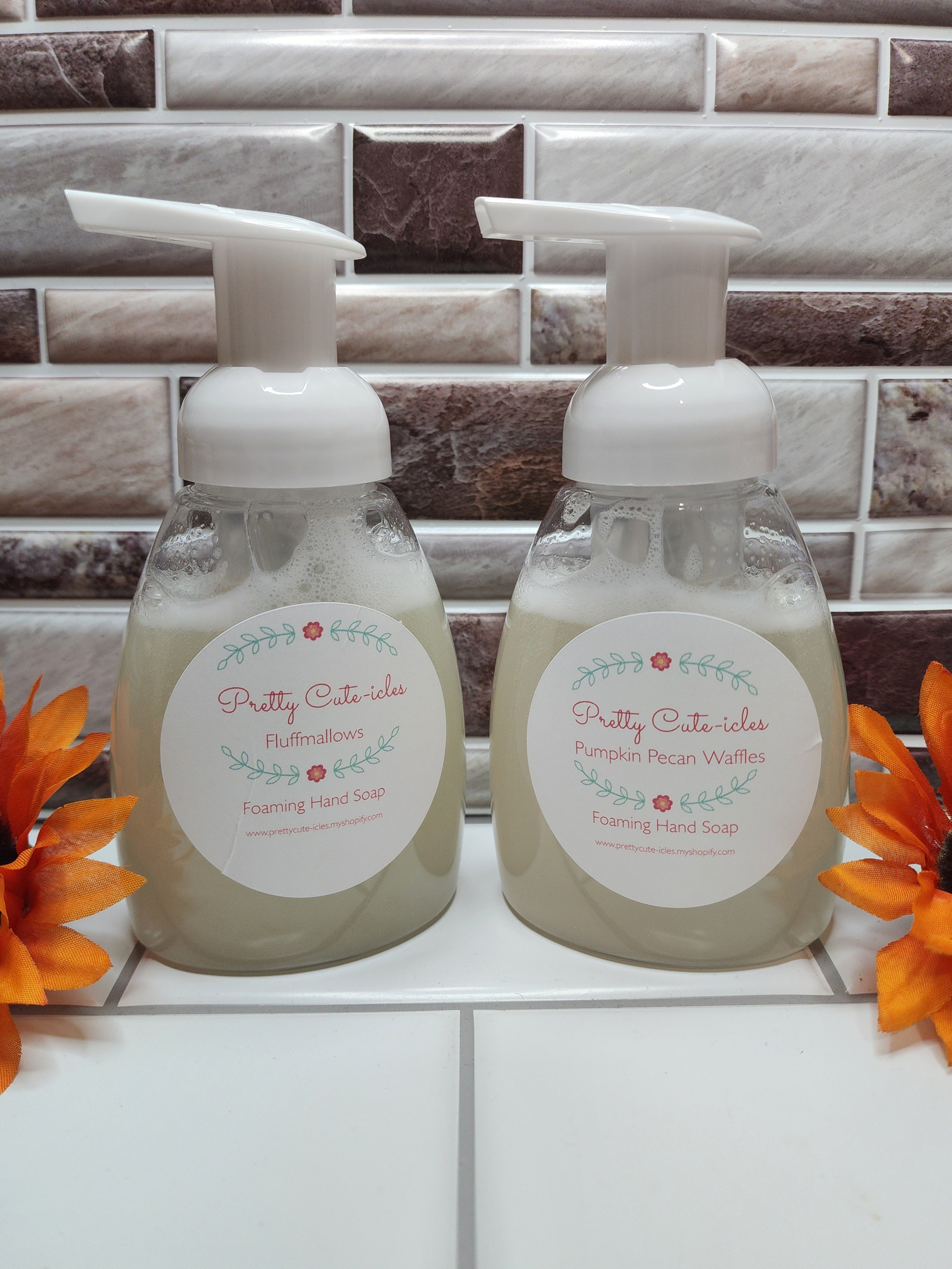 Silky Sugar Scrub, Sugar Scrub Bars, & Foaming Hand Soap