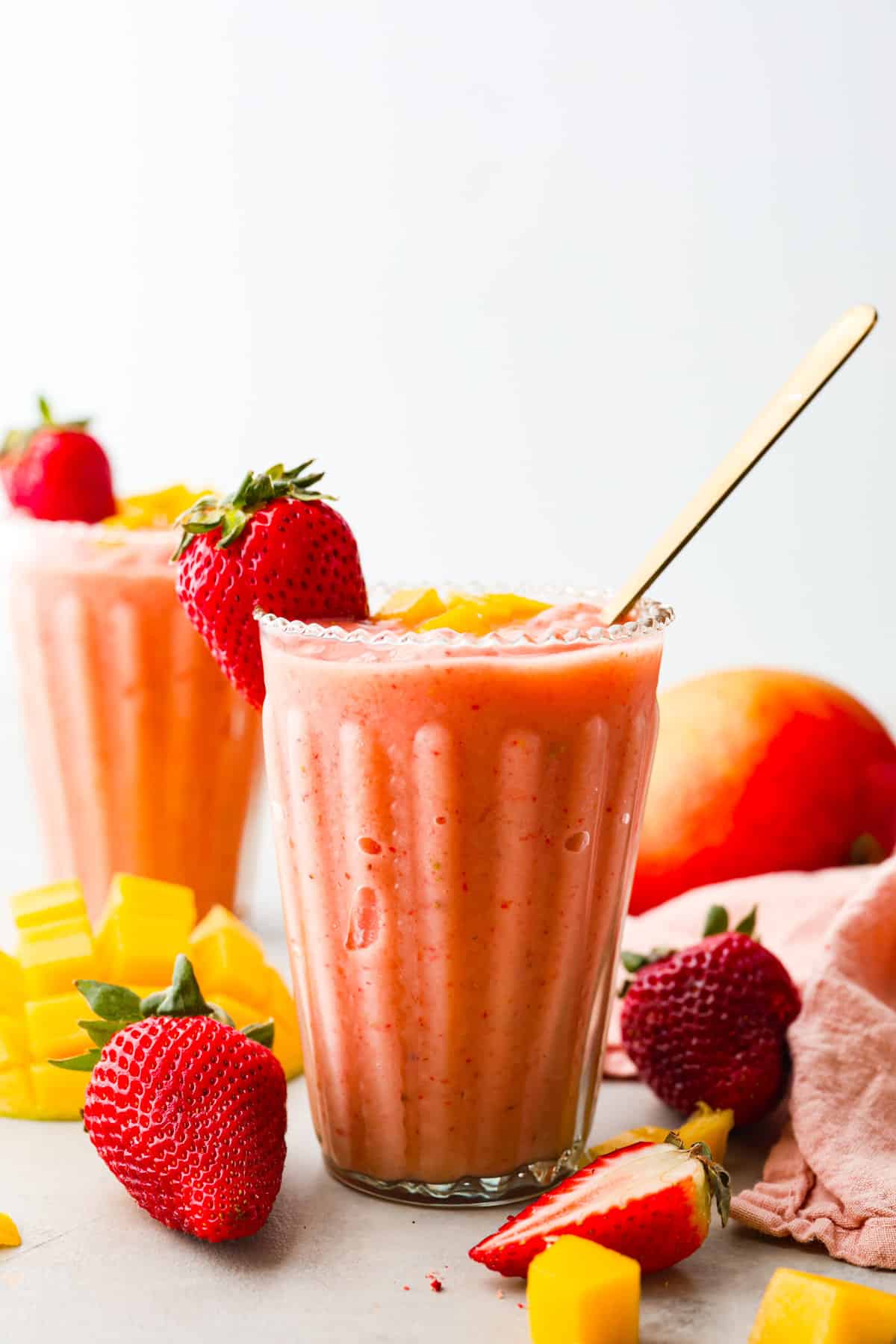 Mango Strawberry Smoothie