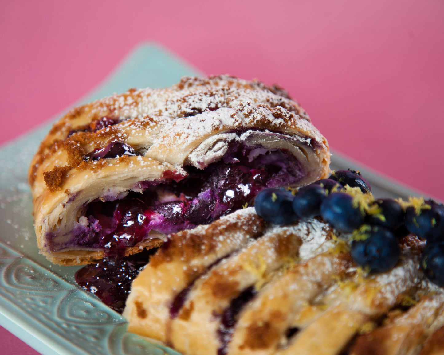 Blueberry Strudel